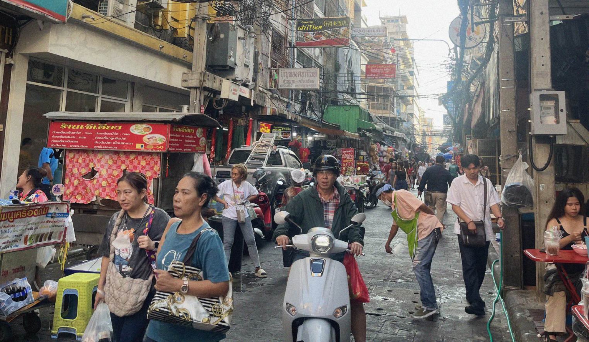 China Town is one of the most hectic areas in the entire city and a constant assault on the senses.
