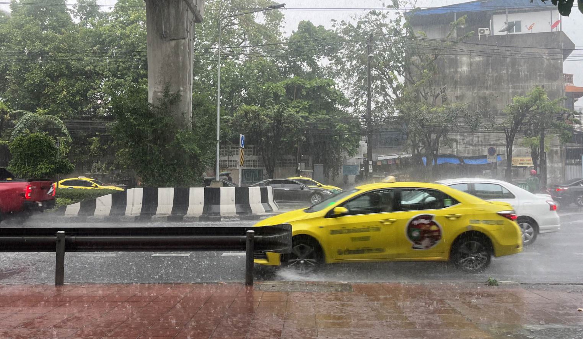Avoid the rainy season (July - October) to minimise the likelihood of scenes like this.