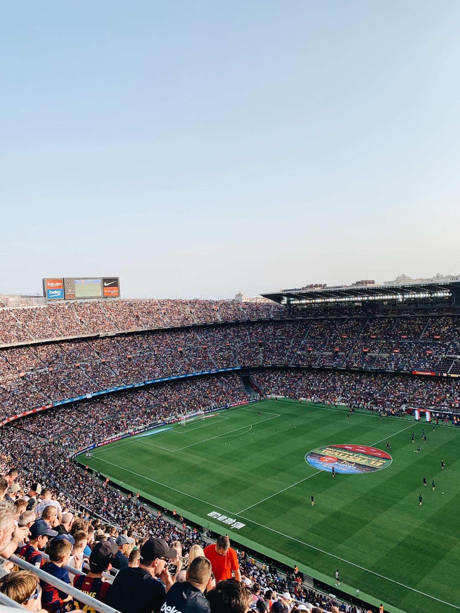 Watch football at the Camp Nou