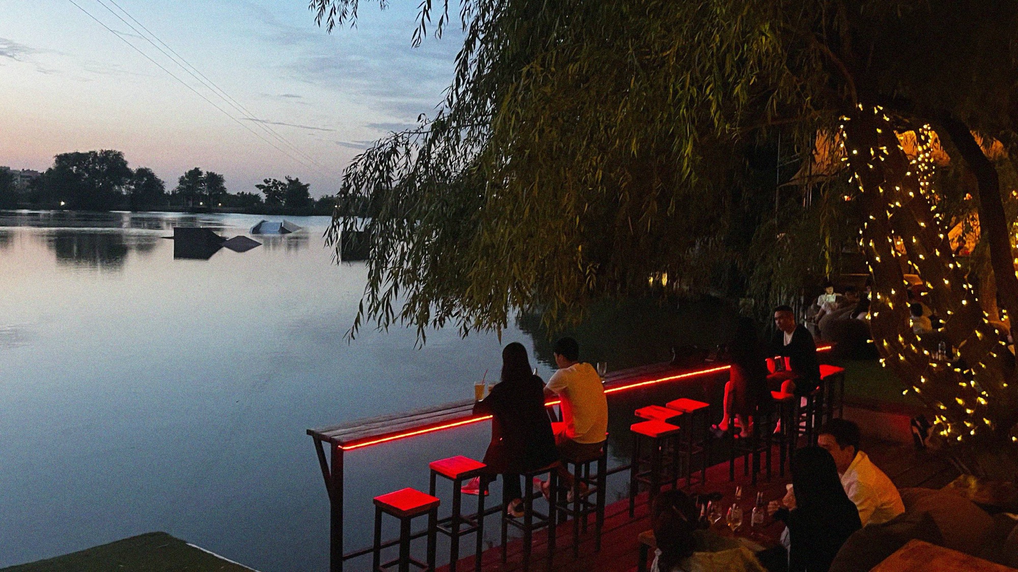 Around a 30-minute drive south from the city centre, it's worth catching the dramatic sunset one evening at one of the bars overlooking 'Love Lake' within Adinay Park. Riders Bar features a number of speciality beers, light food options and soft beanbags to watch the sky gradually turn pink.