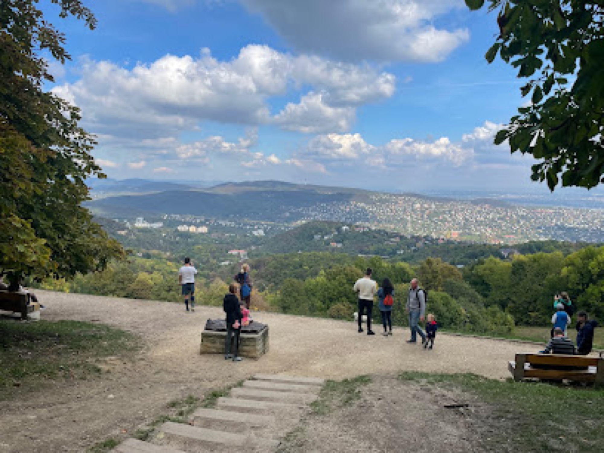 Hike in Normafa Park