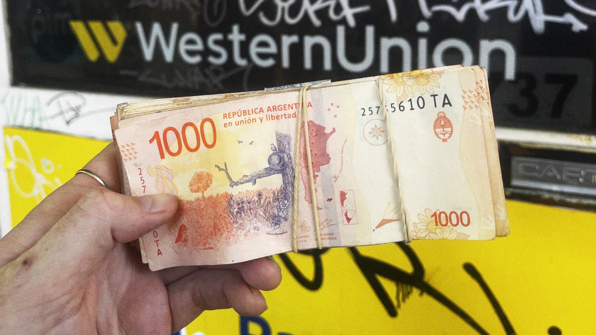 With sky-high ATM fees, poor exchange rates, and FX fees, getting your hands on cash can be more challenging in Argentina than almost anywhere else. While in 2024 it’s quite feasible to go entirely cashless using a card, you'll still need cash to use the metro or shop in smaller stores. In November 2024, £100 translated to approximately 139,000 Argentine pesos, distributed in a large brick.