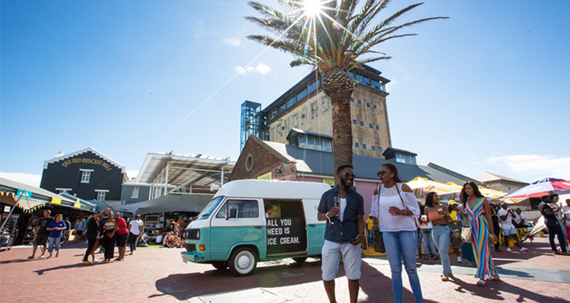 Grab lunch and shop at The Old Biscuit Mill