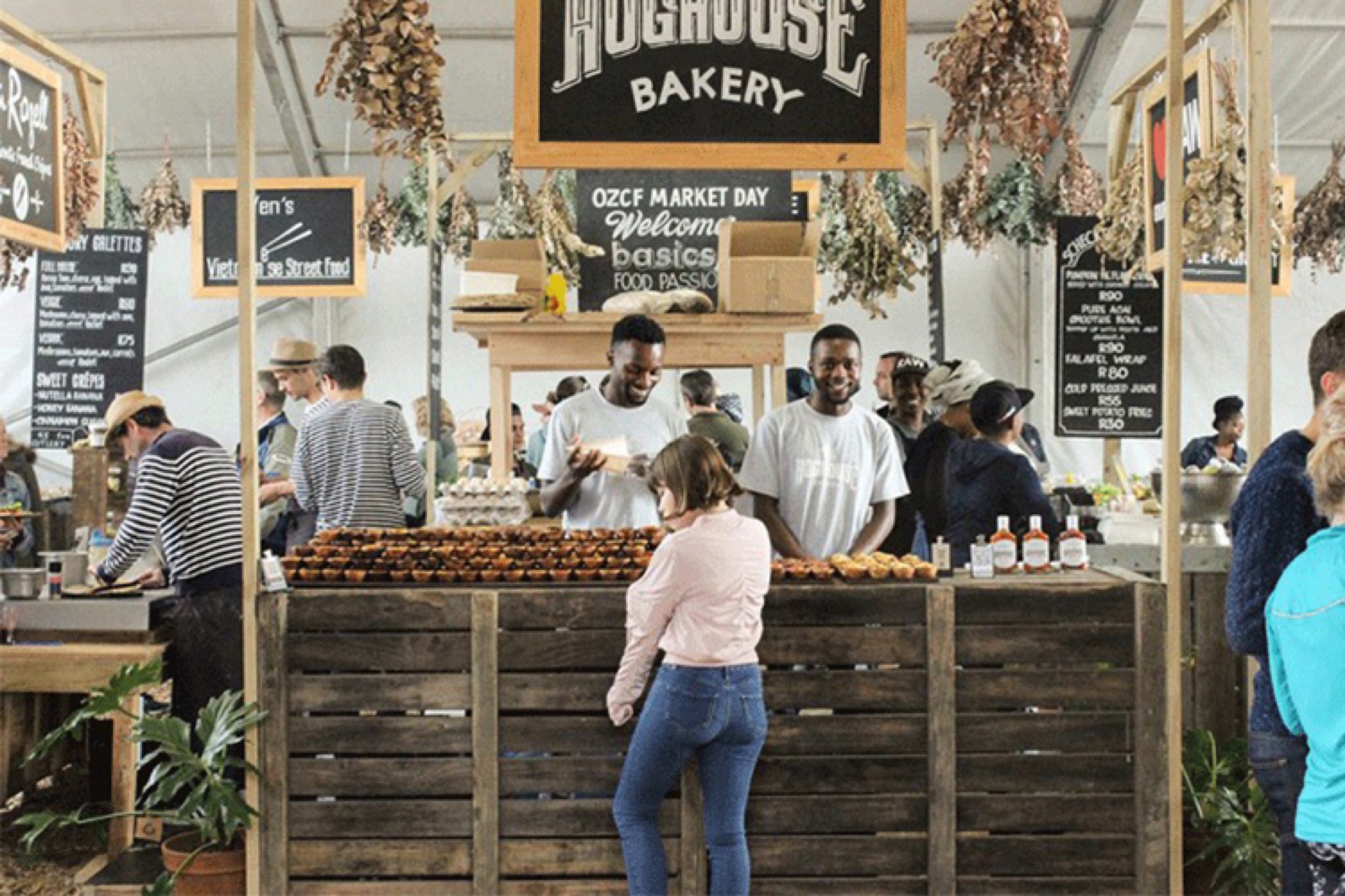 Get brunch at Oranjezicht City Farm Market