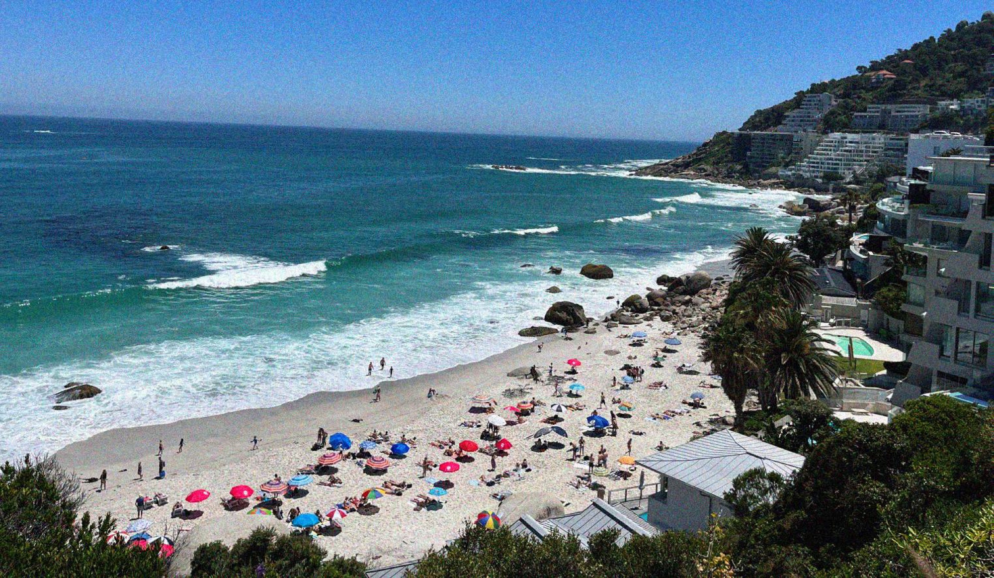 Clifton 1st is one of the best options for easy beach access within the city, just farther south from Sea Point.