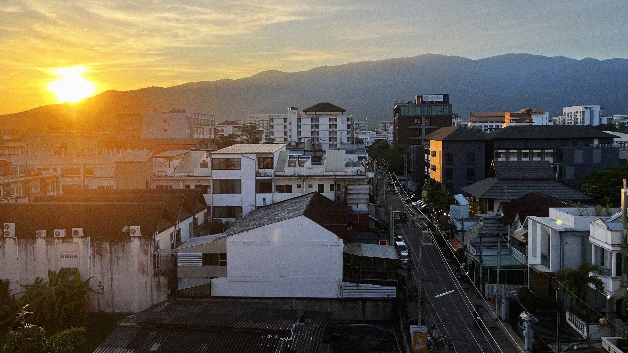 Each evening brings with it a prolonged sunset, with the city taking on distinct orange hues once the sun dips behind the mountain of Doi Suthep in the background. There are several rooftop cafés across Nimman where you can soak it up with a coffee or something stronger.