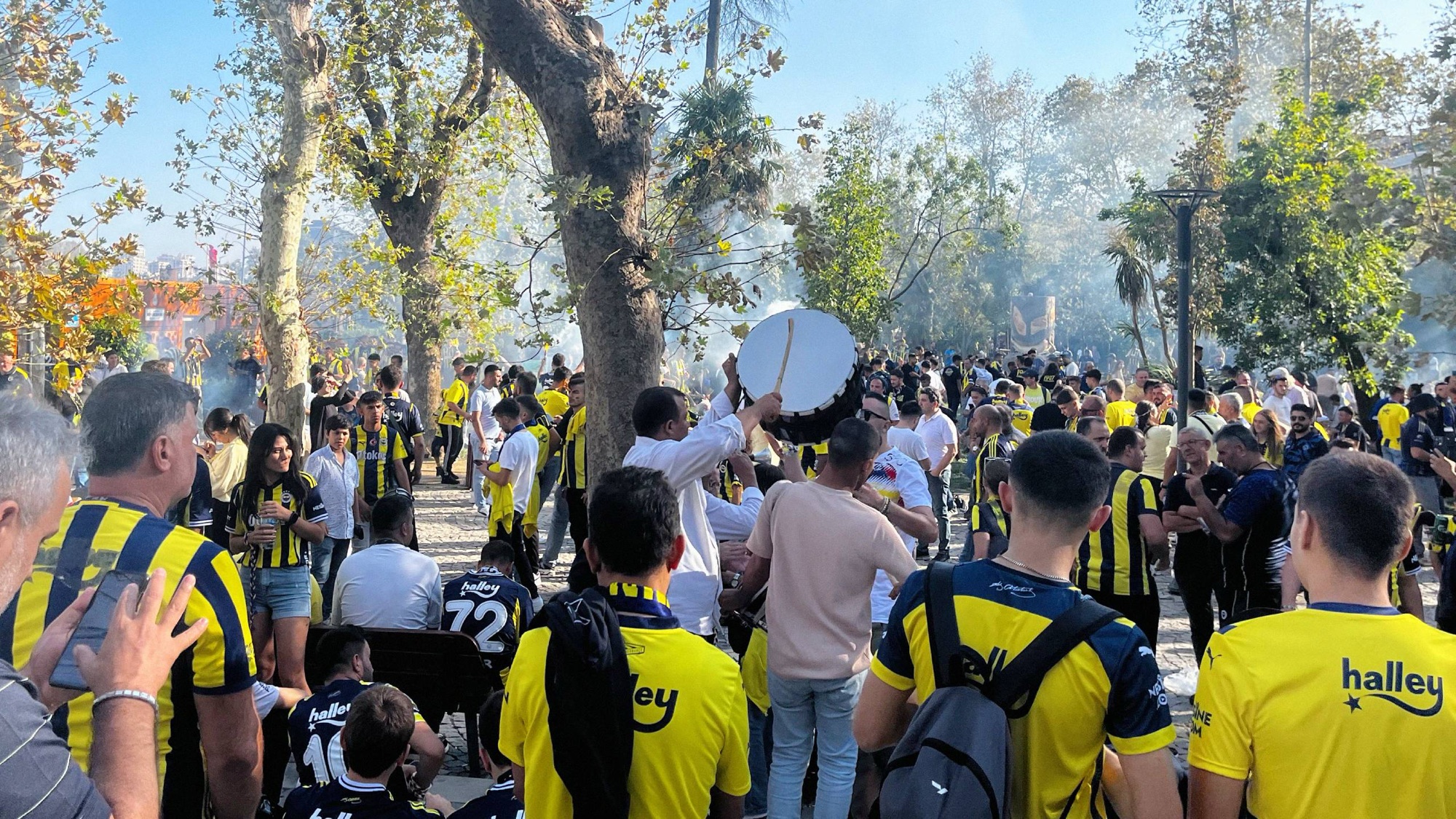On match days of Fenerbahçe, the Yoğurtçu Parkı outside the stadium turns into a hectic array of yellow and blue shirts, smoke grenades and passionate chanting. If you are a football fan, head down with a bottle of Efes and soak up the atmosphere. If not, you may want to give it a wide berth.