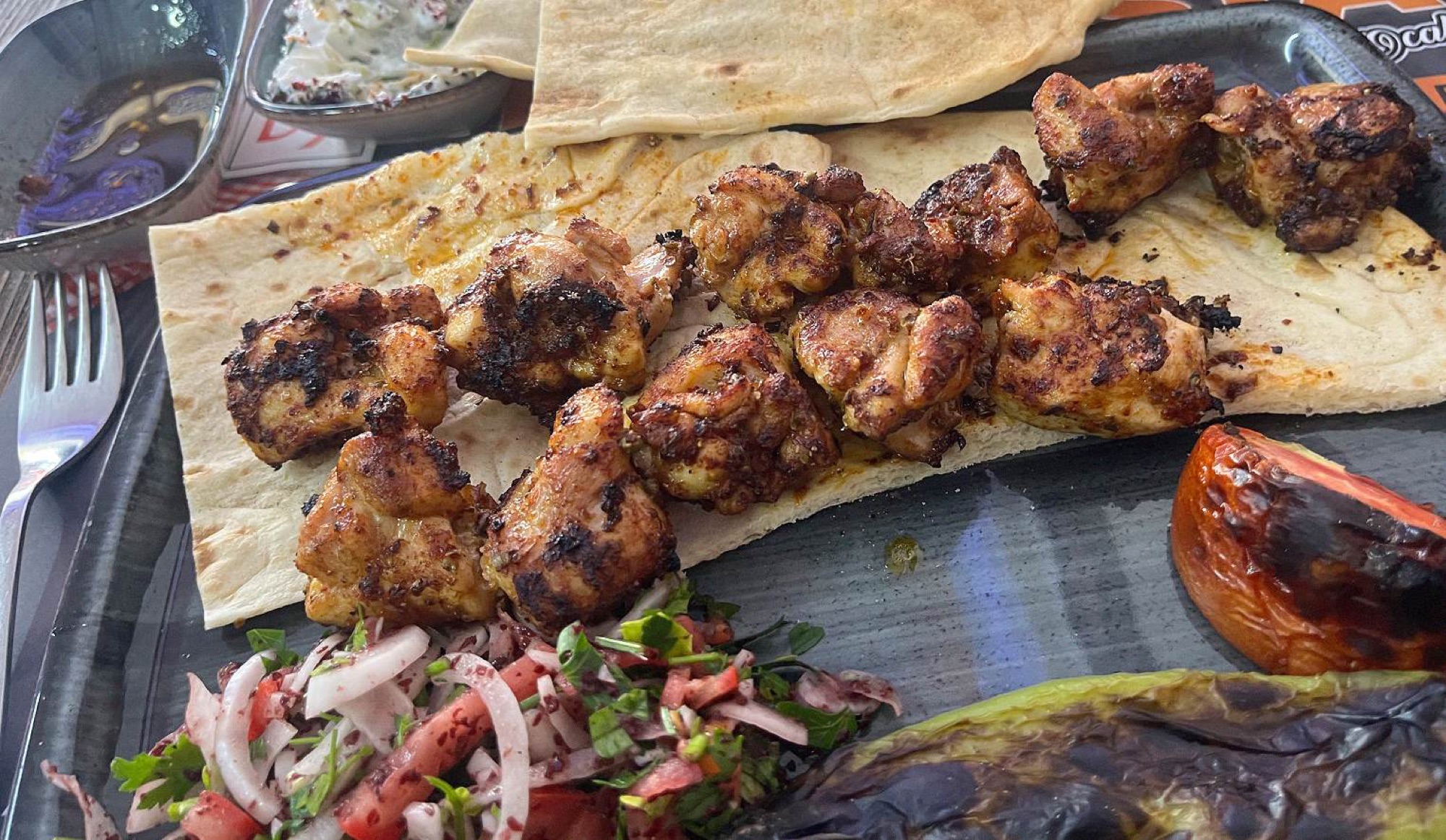 Great food is not hard to find across Turkey but I found some of the best Tavuk Şiş was to be found in the city.