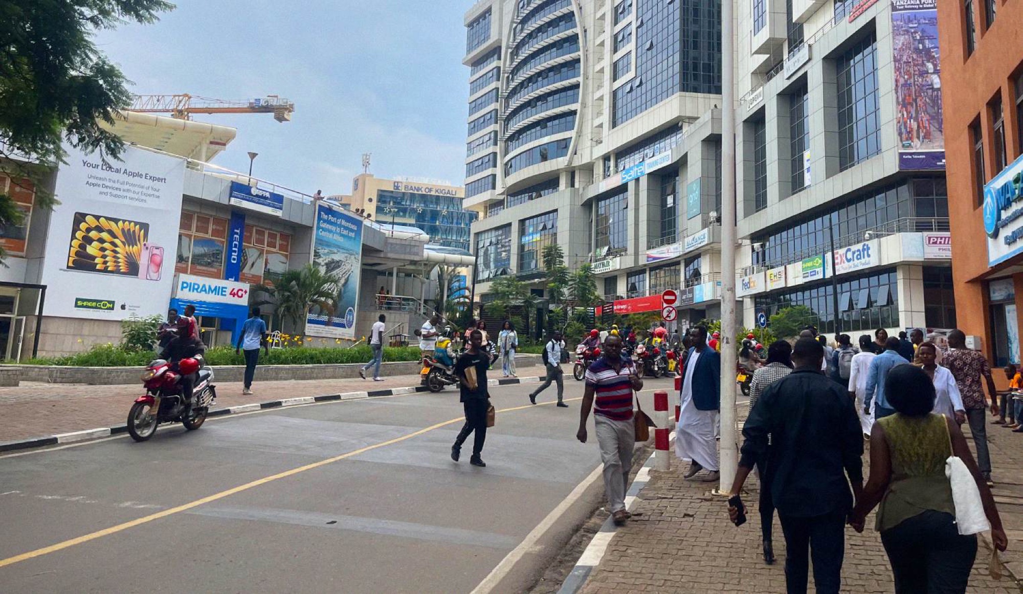 Kiyovu resembles something of a commercial hub in the city, but there is little of interest there.