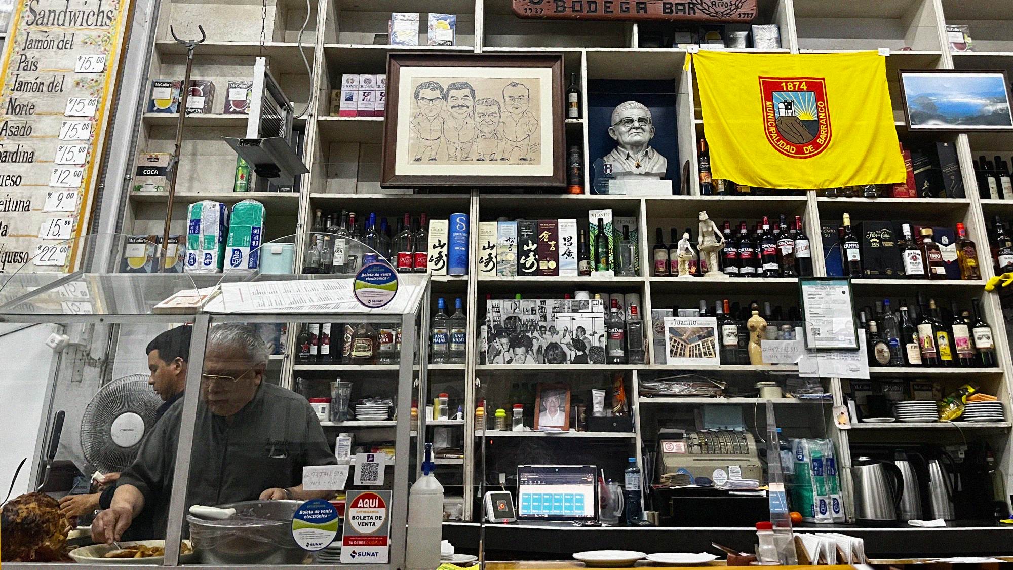 Juanito Barranco is a classic bodega serving up a range of sandwiches with cured meats and the best draught beer sampled in the city. Expertly made pisco sours are also available. The bar is cash-only, so be sure to have some soles on hand.