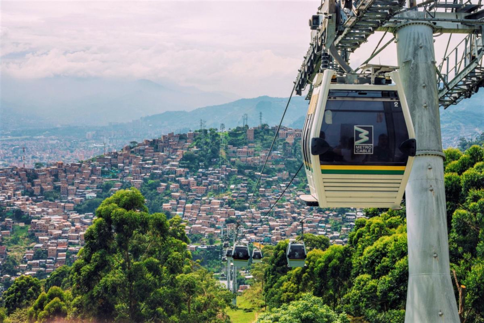Take a cable car ride