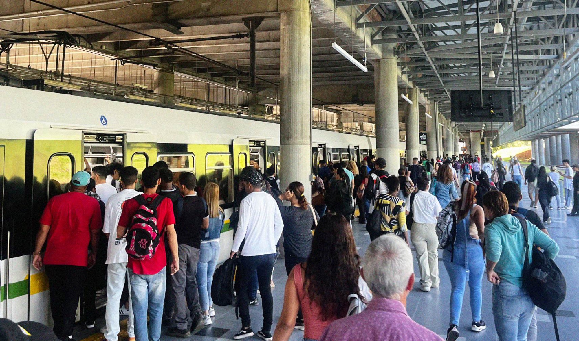 The Medellín metro was surprisingly effective. Clean, safe, modern cars serve the main urban areas. You can purchase a Cívica card for 10,000 pesos, with journeys costing 4,000 each. Bring cash to the station and anticipate a queue to purchase the card on the initial visit.