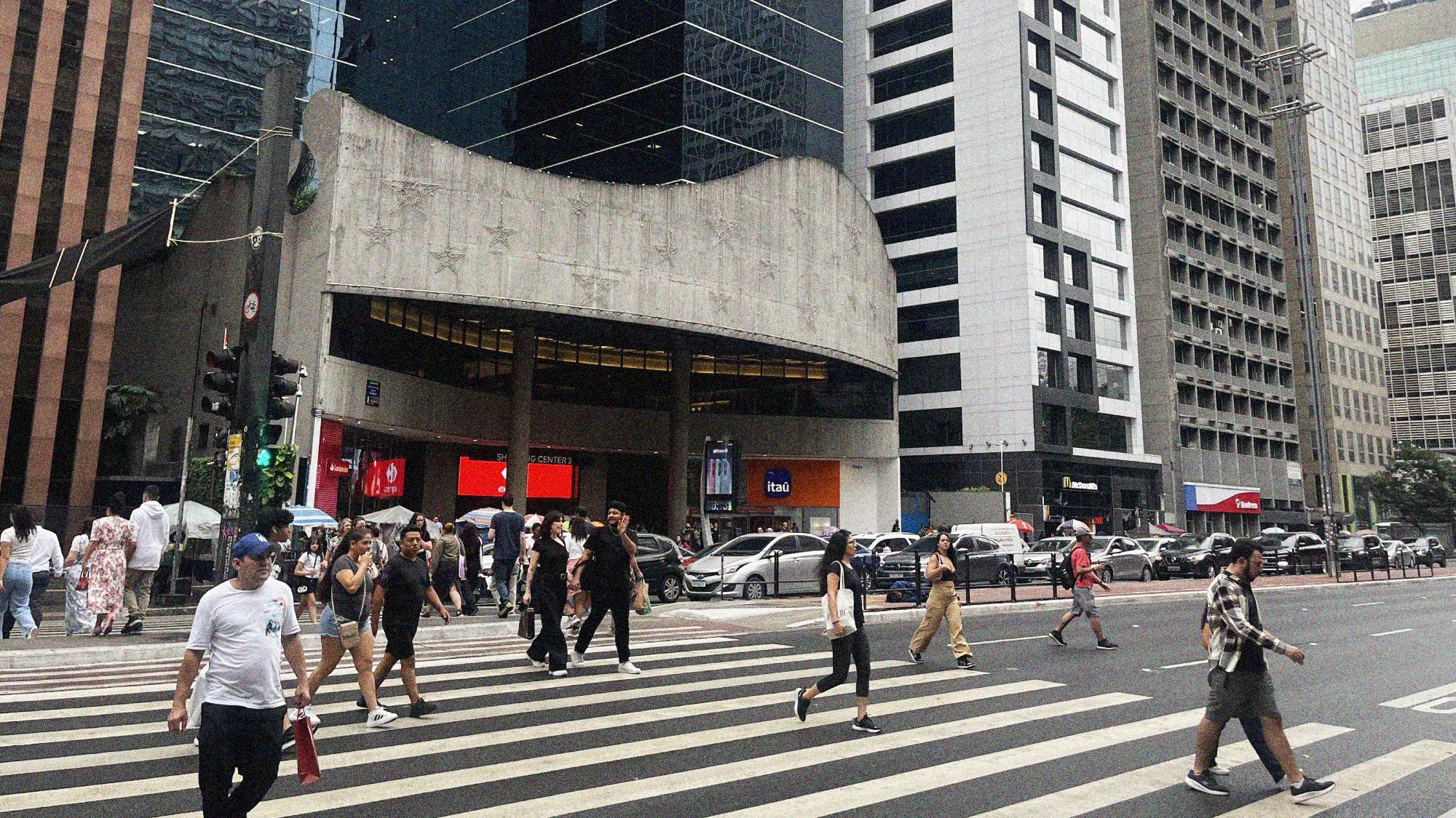Avenida Paulista serves as the central hub of modern São Paulo, stretching for nearly two kilometres and home to numerous retail and office outlets. Walking along it feels safe both during the day and into the early evening past sunset, with steady foot traffic and a visible police presence throughout.