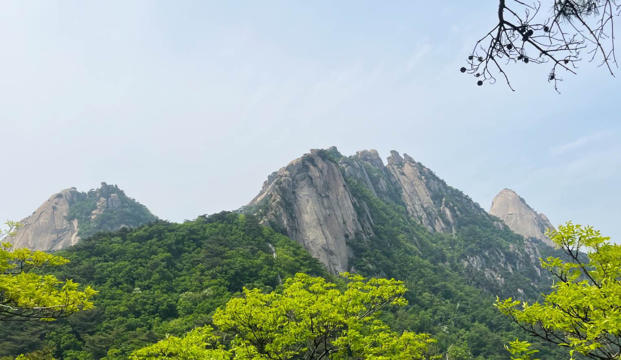 Hike in Bukhansan National Park