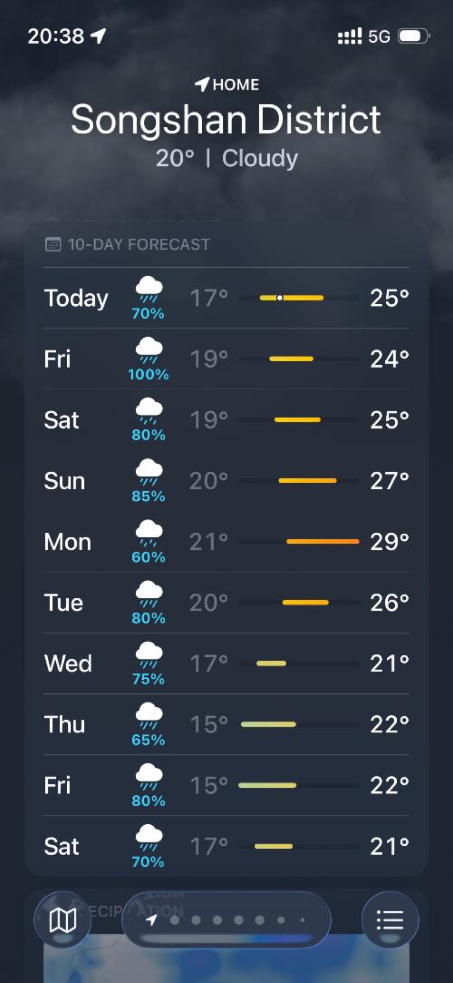 If you see a period of weather coming up like this, plan to get out of the city and come back when you can make the most of the countryside in the sun.