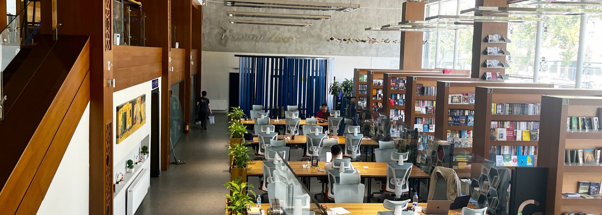 GroundZero - Kitob Olami coworking space