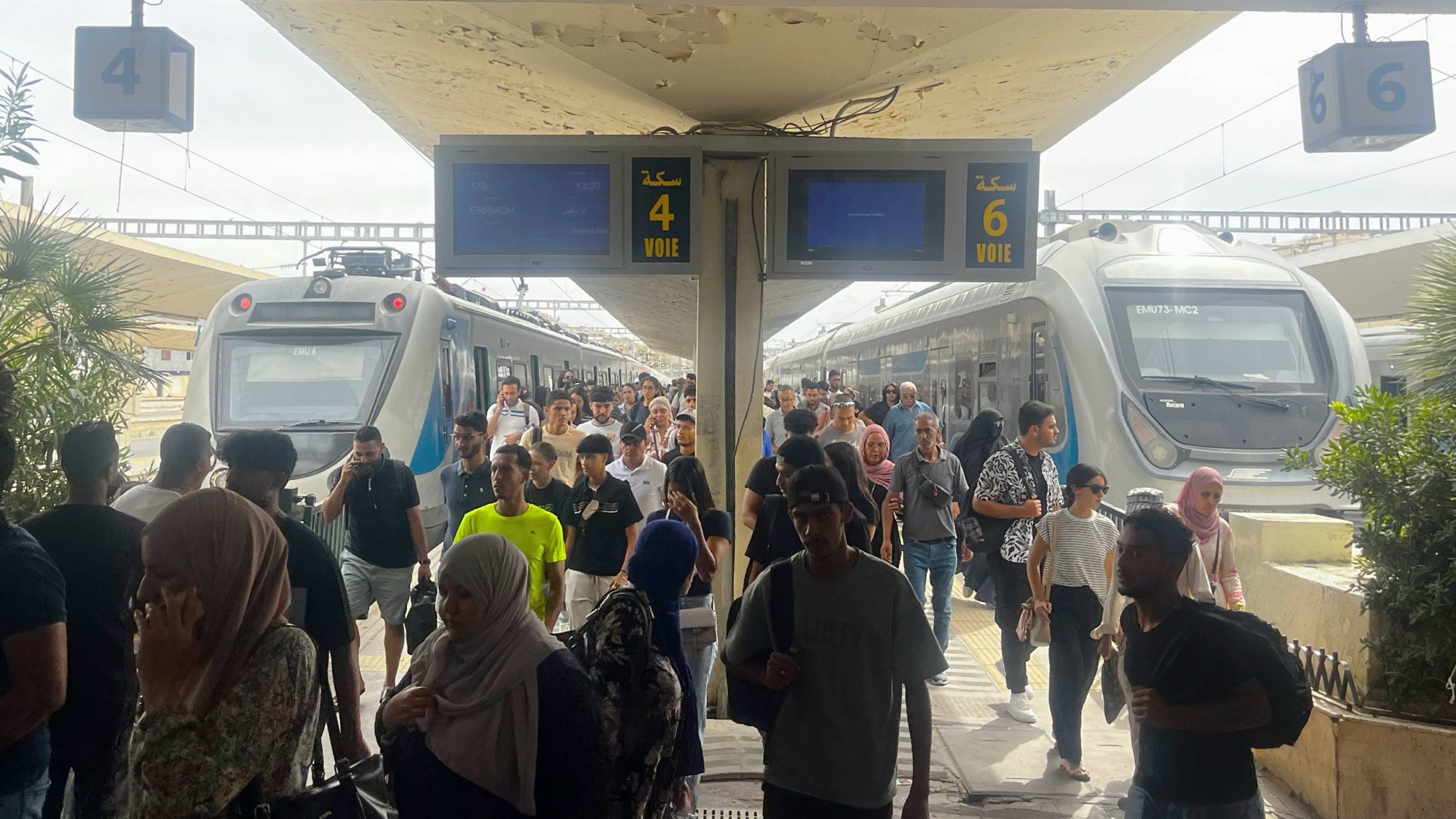 There’s an operational train network in the country, with the line serving the coastal areas to the East of the city centre being particularly frequent. I wouldn’t intend to rely on the line which serves Sidi Bou Said and La Marsa as I didn’t see a train pass during the entire duration of my stay.