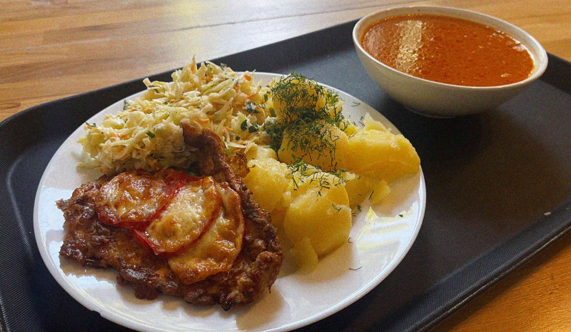 A typical meal at Bar Mleczny usually consists of a protein item, potatoes, cabbage, and a hot soup, typically costing around 30 Zloty (£5.90). These restaurants are a great place to sample a range of Polish cuisine.